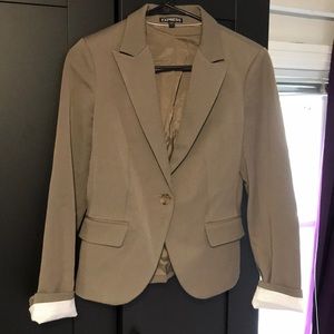 Tan/Brown Blazer from Express